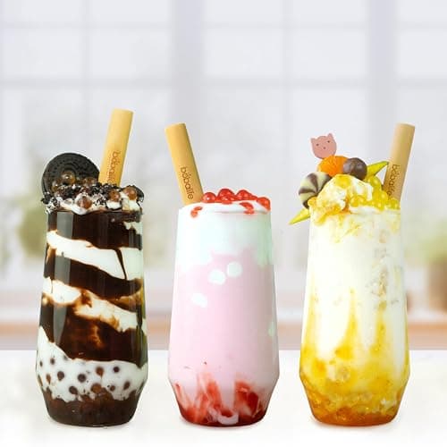 Bobalife Peach Flavoured Popping Boba 40 Servings (1.6kg), Fruit Juice Filled Boba Pearls for Bubble Tea, Iced Drinks, Desserts, Cocktails & Slush | Low Fat, Gluten-Free & Vegan thumbnail 3