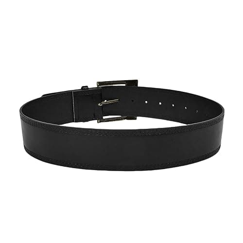 JUMISEE Women Chunky Wide Waist Belt with Big Square Buckle Vintage Waist Cinch Belt PU Leather Waistband for Dress thumbnail 6