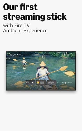 Amazon Fire TV Stick 4K Max streaming device, with AI-powered Fire TV Search, supports Wi-Fi 6E, free & live TV without cable or satellite thumbnail 4