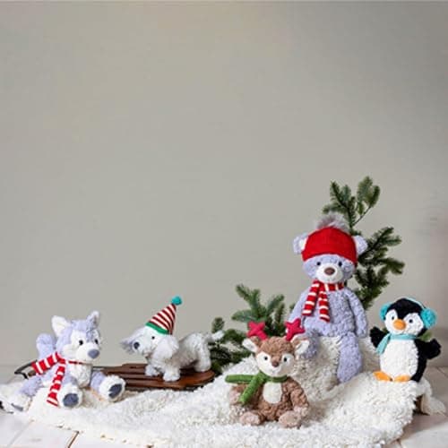 Mary Meyer Stuffed Animal Putty Collection Premium Soft Toy, 20-Inches, Bundle Up Teddy Bear thumbnail 2