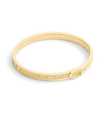 COACH Jewelry Women's Signature C Buckle Bangle Bracelet - Image 1