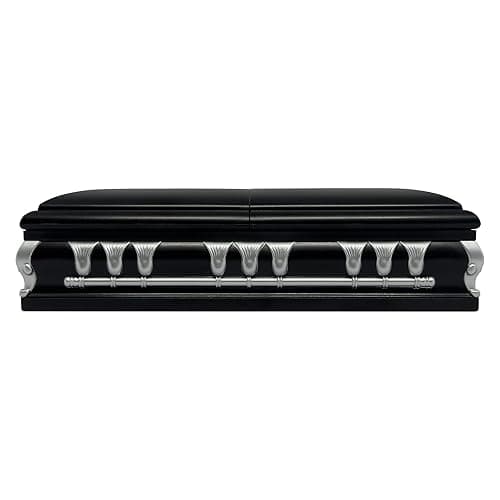 Deluxe Black Casket for Wrestling Action Figures with Removable Base thumbnail 9
