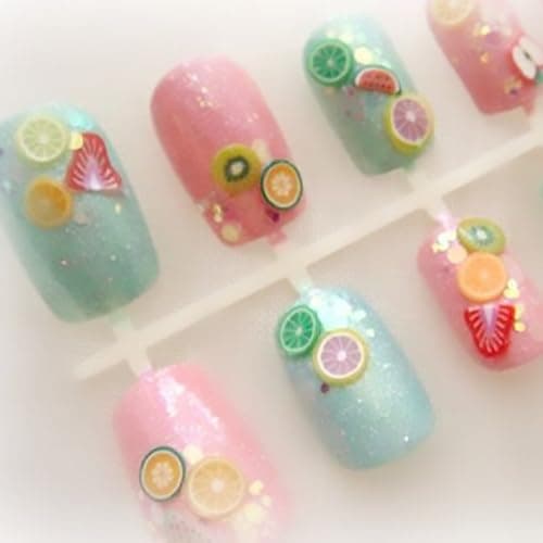 DECORA 8 Cases of Fruit Cake Flower Animal Slices Perfect for Sticking to Slime, DIY Crafts, Nail Art and Decoration thumbnail 9