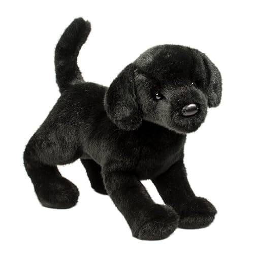 Douglas Chester Black Lab Dog Plush Stuffed Animal - Image 1