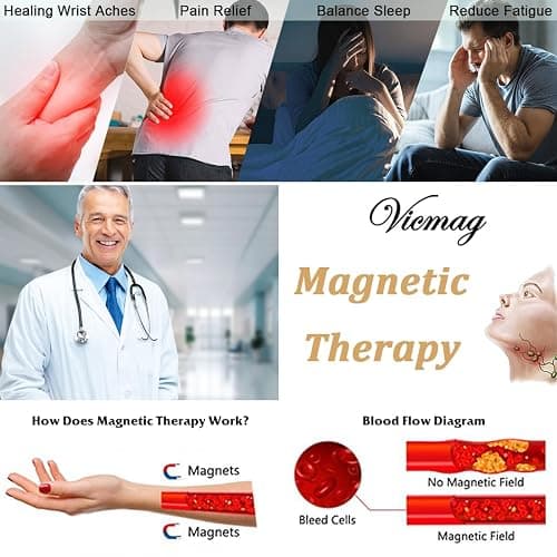Vicmag Copper Magnetic Rings for Women & Men, 4X Strength Magnet Adjustable | 99.9% Pure Copper Thumb Ring For Finger, Powerful Magnets, Adjustable, Jewerly Present thumbnail 6