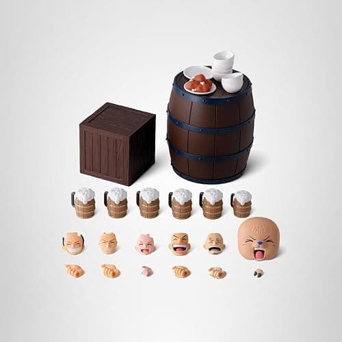 TAMASHII NATIONS - One Piece - Party Set -The Straw Hat Crew- S.H.Figuarts Action Figure | One Piece 6 Inch Scale Accessory S.H. Figuarts - Party Set The Straw Hat Crew thumbnail 9
