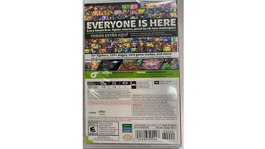 Super Smash Bros. Ultimate - Nintendo Switch (International Version) thumbnail 2