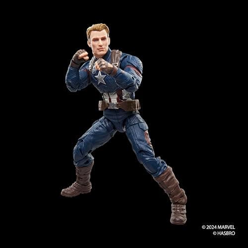 AVENGERS Marvel Legends Series Captain America, Endgame Collectible 6 Inch Action Figure thumbnail 9