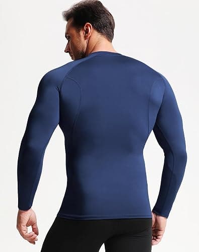 NELEUS Men's 3 Pack Athletic Compression Shirt Running Shirts thumbnail 6