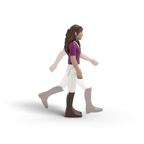 Schleich Horse Club - 15 PC Tournament Training Set with Poseable Lisa Figurine, 2 Horse Figures and Riding Accessories - Realistic Horses for Girls and Boys - Animal Figures for Kids Ages 5+ | 42776 thumbnail 8
