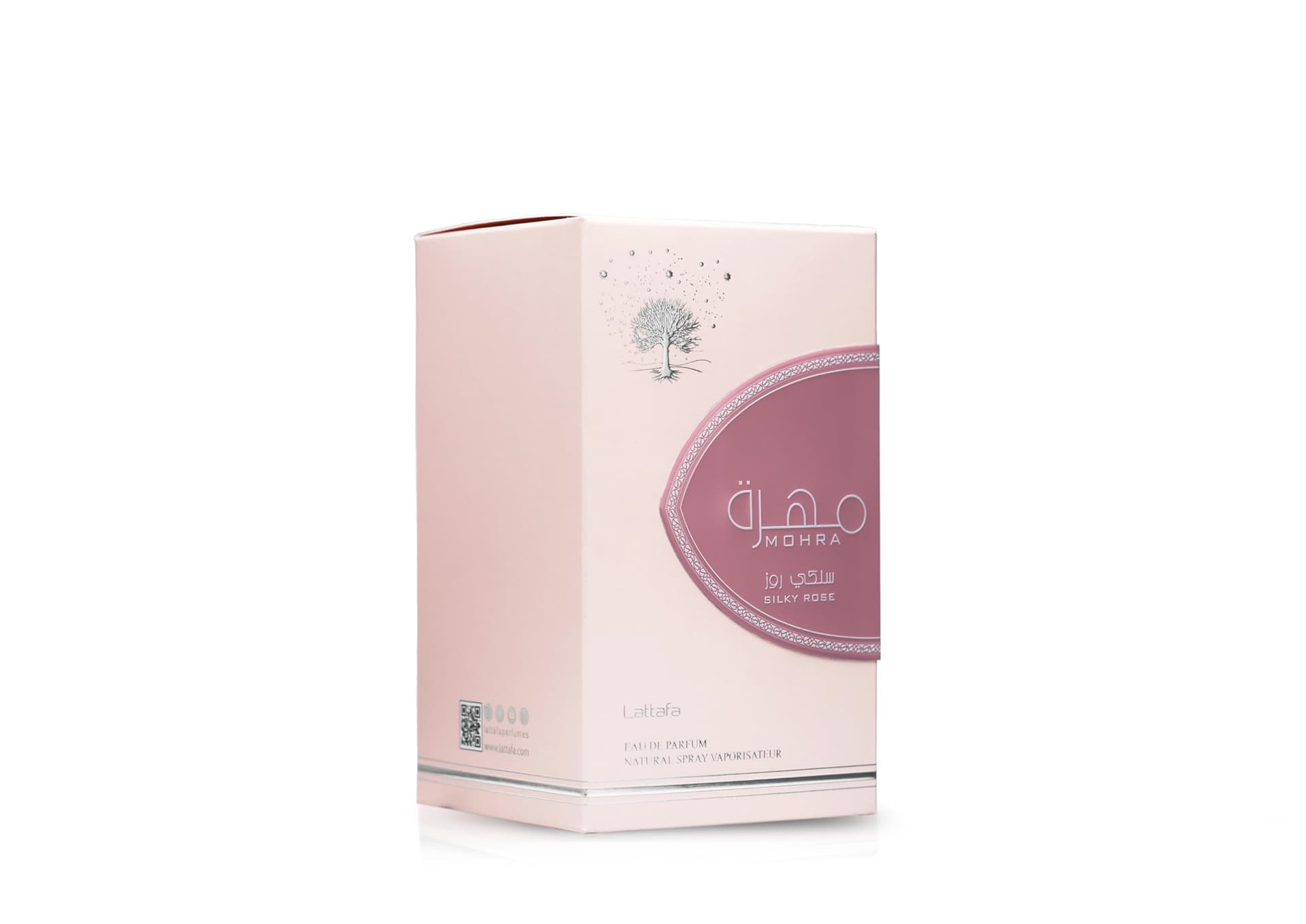 Lattafa Mohra Silky Rose Edp 100Ml Spray thumbnail 3