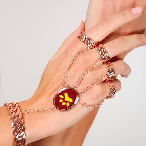 ZAG STORE - Miraculous Ladybug - Purple Tigress Bracelet, Pink,Purple thumbnail 2