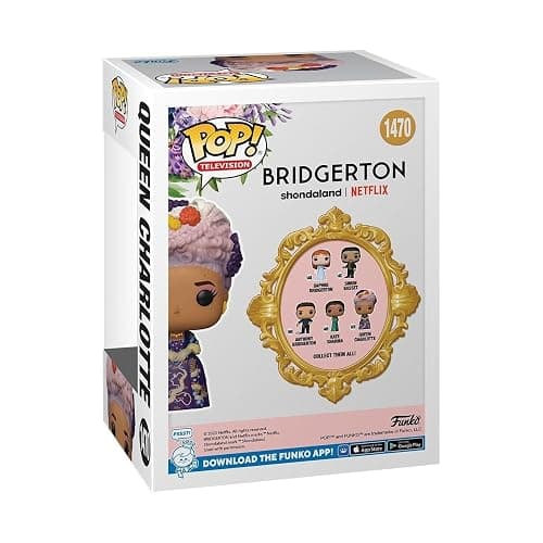 Funko Pop! TV: Bridgerton - Queen Charlotte - Figura in Vinile da Collezione - Idea Regalo - Merchandising Ufficiale - Giocattoli per Bambini e Adulti - TV Fans - Figura per i Collezionisti thumbnail 3