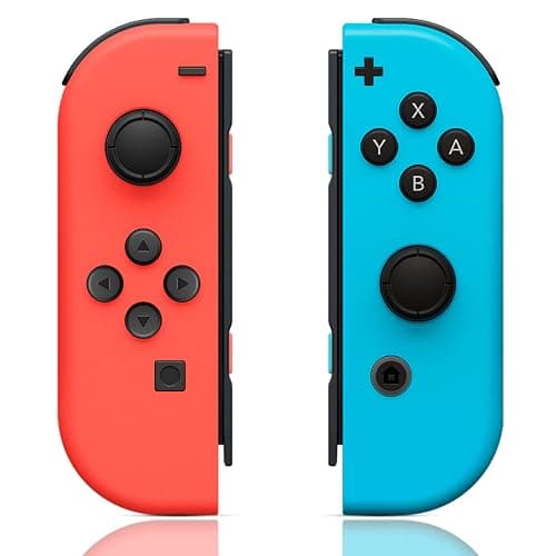 ZHCWM Compatible with Nintendo Switch Controller,Wireless Controller For Nintendo Switch/Lite/OLED,Red/Blue - Image 1