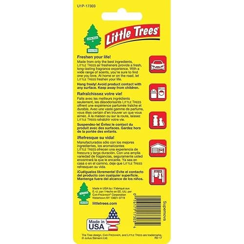 Little Trees Car Air Freshener | Hanging Paper Tree for Home or Car | Supernova | 6 Pack thumbnail 2