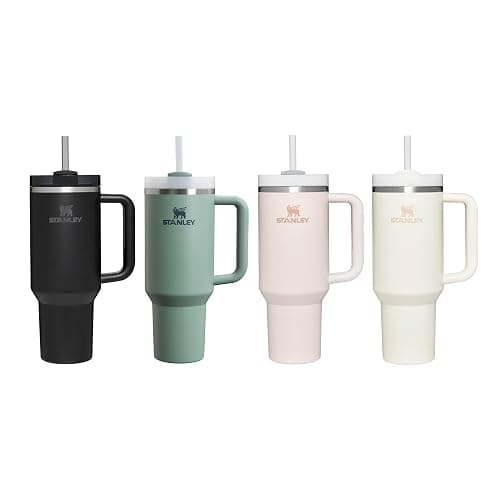 STANLEY 1913 Quencher H2.0 FlowState Mug Isotherme avec Paille 1.2L - Froid Pendant 11 Heures - Glacé Pendant 48 Heures - Thermos Lavable au Lave-Vaisselle - Gourde Inox Sans BPA - Cream Tonal thumbnail 13