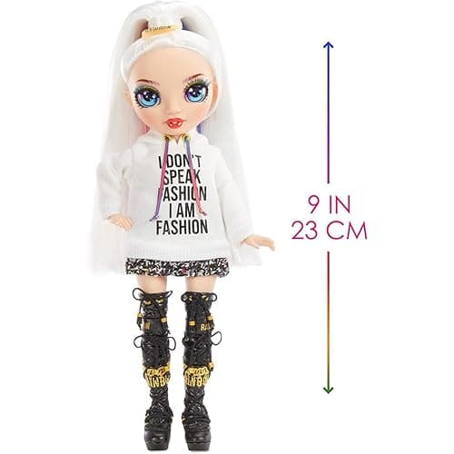 Rainbow High Jr High Series 2 Amaya Raine- 9" Rainbow Posable Fashion Doll with Designer Accessories and Open/Close Backpack. Great Toy Gift for Kids Ages 6-12 Years Old & Collectors thumbnail 3