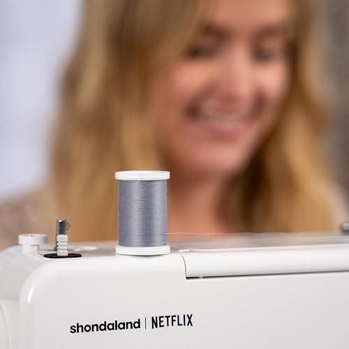 Janome Toile Romance Easy-to-Use 15-Stitch Sewing Machine Officially Licensed Bridgerton Collection thumbnail 9