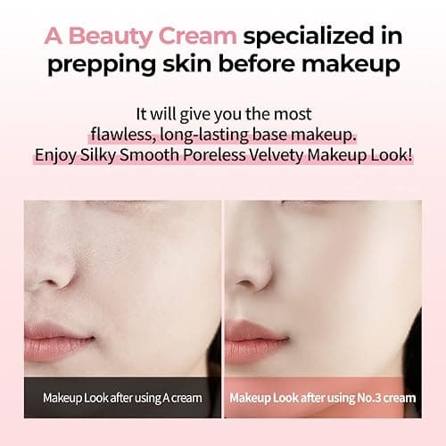 numbuzin No.3 Cream | Velvet Beauty Cream | Hydration, Textured Skin, Poreless, Smooth Skin, Makeup Prep, Primer, Niacinamide | 2.02 fl. oz. thumbnail 4