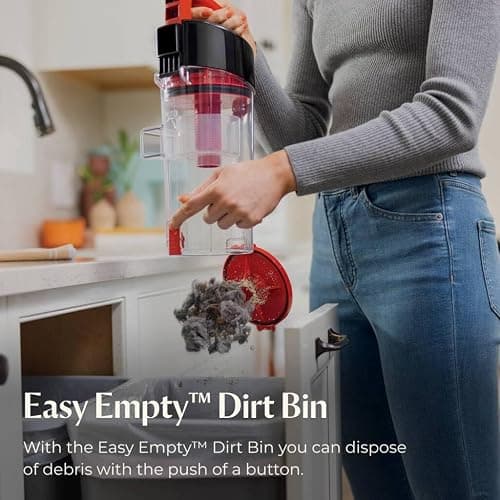 BISSELL CleanView Compact Vacuum Cleaner, 3508B | Scatter-Free Technology, Under 8 lb Design, Powerful Suction, Easy Empty Dirt Container thumbnail 4