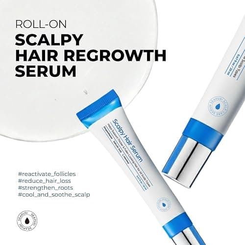 Seapuri Scalpy Hair Growth Serum for Men & Women for Hair Loss & Thinning | Scalp Treatment with Salicylic Acid, Menthol, Dexpanthenol | Non-Greasy, Lightweight | Exfoliates Dandruff & Soothes Itch thumbnail 2