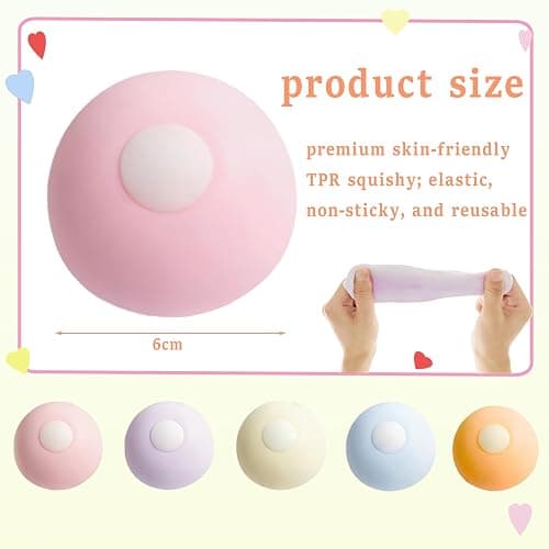 Shapeable Squishy Toys Sand Squishy Ball, Malleable Sand-Filled Sensory Toy for Anxiety Relief and Focus, Portable Stress Balls for Kids & Adults (Blueberry Ice) thumbnail 7