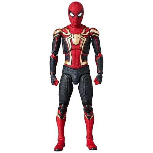 Medicom Toy MAFEX No.245 Spider-MAN Integrated Suit Action Figure Approx. 150mm (6 in) Non-Scale Fully Painted Marvel Collectible Figure thumbnail 8