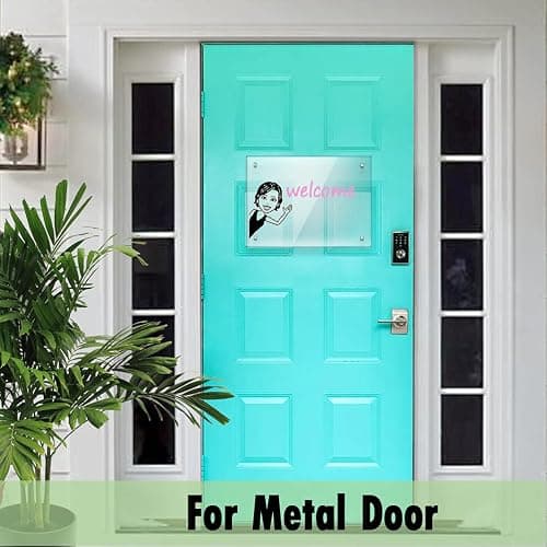 Acrylic Note Board Refrigerator Dry Erase Board Magnetic Clear 15”x11 Includes 4 Dry Erase Markers thumbnail 2