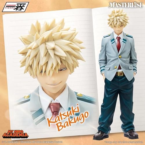 Ichibansho Katsuki Bakugo My Hero Academia Figure (8Th) - U.A. High School 1-A - Masterlise 24 cm IS69069P Multicolor - Collectible Figure - Ideal for Anime Fans thumbnail 2