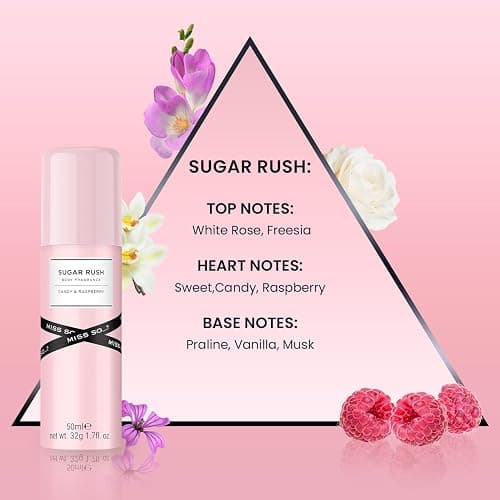 Miss So...? Mini Galore Womens Body fragrance Gift Set 4x50ml thumbnail 4