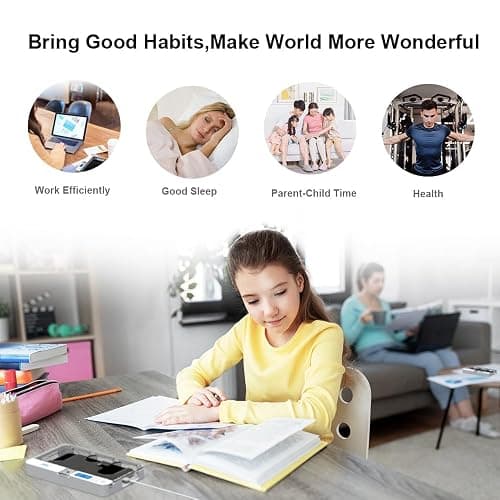 ySky Phone Lock Box with Timer,Phone Access Blocker Device for Cell Phones, Limits Smartphone Access, Reduces Screen Time & Improves Focus,Timed Jail Locker to Help Kids,Students, Adults Focus Back thumbnail 3