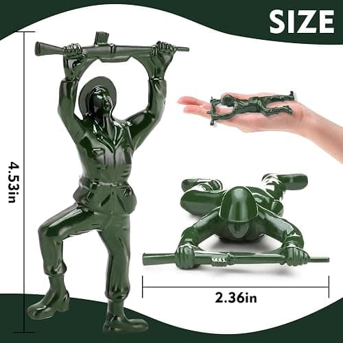 Green Army Beer Bottle Opener for Men, Unique 3D Soldier Design Ideal for Father's Day Birthday Anniversaries Christmas Gift for Veterans Husband Grandpa Boyfriend thumbnail 3