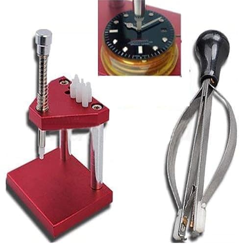 OTOOLWORLD Watchmaker Watch Hand Presto Presser Lifter Puller Plunger Remover set Fitting Repair Tools - Image 1