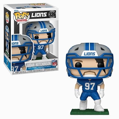 Funko NFL Lions Aidan Hutchinson Pop! - Image 1