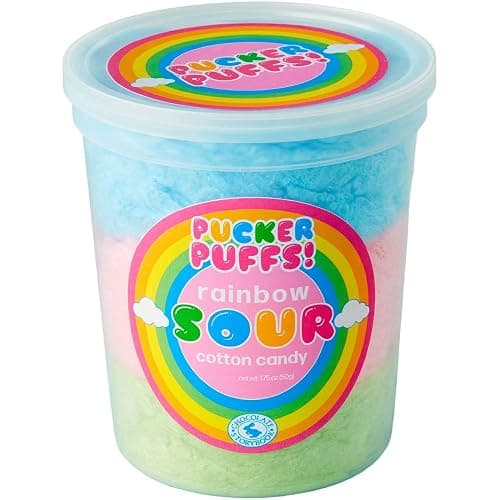 All-Star Cotton Candy Candy Gift Box of 6 Pickle, Mexican Hot Chocolate, Bubble Gum, Maple Bacon, Sour Rainbow, Frosted Donut- Unique ideas for Holidays, Birthdays, Gag Gifts, Party Favors thumbnail 8