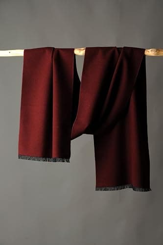 CUDDLE DREAMS Men's Silk Scarves for Winter, 100% Mulberry Silk Brushed, Luxuriously Soft & Warm, Decent Box Packed thumbnail 8