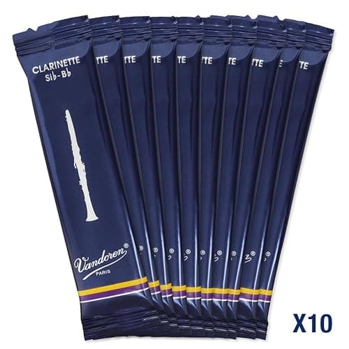 Vandoren CR103 Bb Clarinet Traditional Reeds Strength 3; Box of 10 thumbnail 4