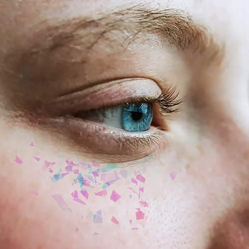 Allstarry 12 Colors Mermaid Nail Chunky Glitter Ultra-Thin Fluorescent Glass Paper Irregular Iridescent Sequin Flakes Glitters Sticker for Nails Art Decoration Hair Eyes Face Body DIY Craft thumbnail 5