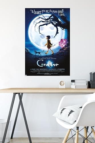 Trends International Coraline - Braver One Sheet Wall Poster, 34L x 22.4W, Unframed Version thumbnail 4