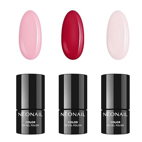 NeoNail Perfect Base Starter-Set mit Lampen-LCD-Display, 3 x Nagellacken und Zubehör thumbnail 3