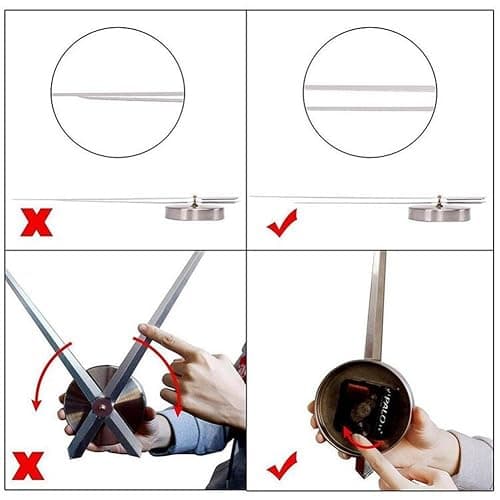 FASHION in THE CITY Mirror Surface 3D DIY Wall Clocks Modern Design Room Decorative Wall Watches (Black) - Black thumbnail 6