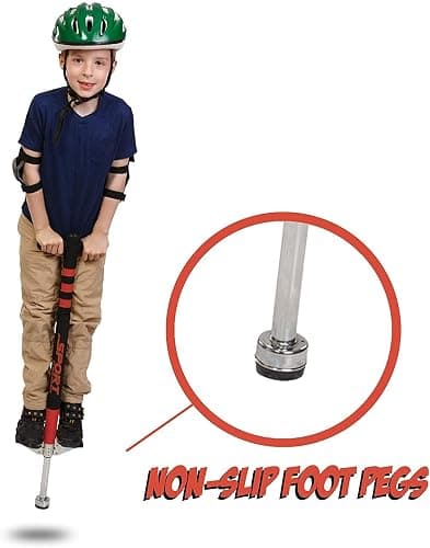 New Bounce Pogo Stick for Kids - Pogo Sticks, 40 to 80 Lbs - Sport Edition, Quality, Easy Grip, PogoStick for Hours of Wholesome Fun thumbnail 6