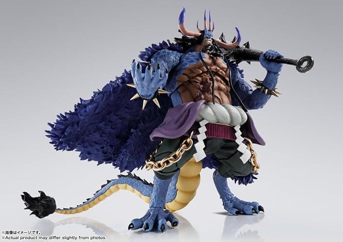 TAMASHII NATIONS - One Piece - Kaido King of The Beasts (Man-Beast Form) S.H.Figuarts Action Figure thumbnail 4