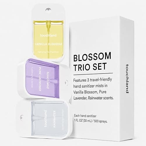 Touchland Hand Sanitizer Spray, Blossom Trio - 3 x 1 FL OZ thumbnail 4