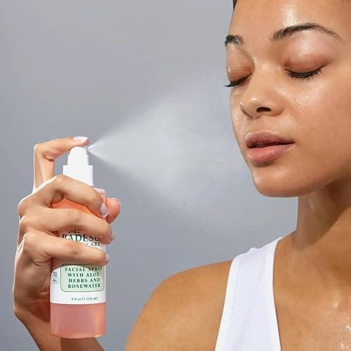 Mario Badescu Facial Spray with Aloe, Herbs and Rose Water for All Skin Types, Face Mist that Hydrates, Rejuvenates & Clarifies - 8 Fl Oz (Pack of 1) thumbnail 2