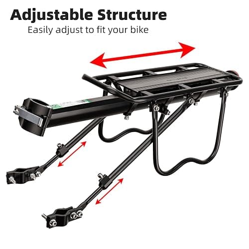 ROCKBROS Rear Bike Rack Quick Release Bike Cargo Rack Luggage Bike Rack Rear Mountain Bike Rack thumbnail 2