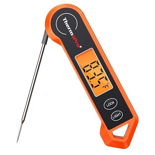 ThermoPro TP19H Digital Meat Thermometer for Cooking with Ambidextrous Backlit and Motion Sensing Kitchen Cooking Food Thermometer for BBQ Grill Smoker Oil Fry Candy Instant Read Thermometer - Image 1