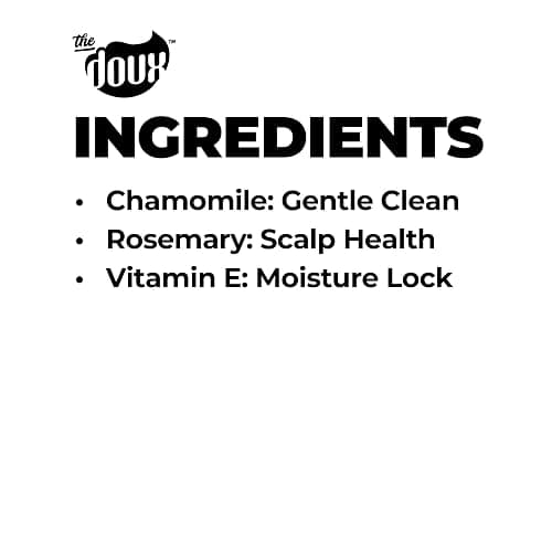 The Doux BREAKDOWN Clarifying Shampoo for Curly & Textured Hair — Vitamin E & Rosemary Detox Shampoo for Men & Women — Sulfate‑Free, Anti‑Build‑Up & Oily Hair Cleanser thumbnail 7