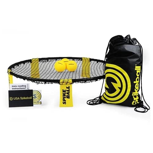 Spikeball 3 Ball Original Roundnet Game Set - Includes 3 Balls, net and Bag - Image 1