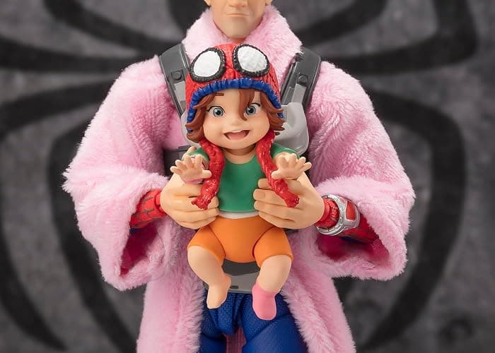 TAMASHII NATIONS - Spider-Man: Across The Spider-Verse - Peter B. Parker & MayDay Parker S.H.Figuarts Action Figure thumbnail 5